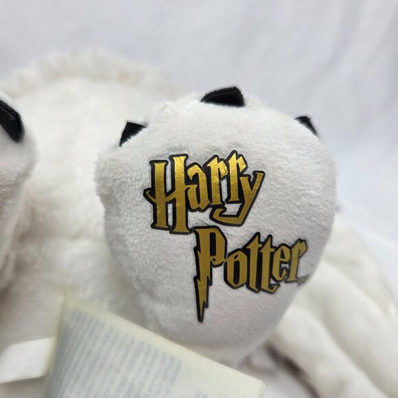 Build A Bear Hedwig Owl 13" Plush Stuffed Owl White Harry Potter Wizarding World - Picture 7 of 9